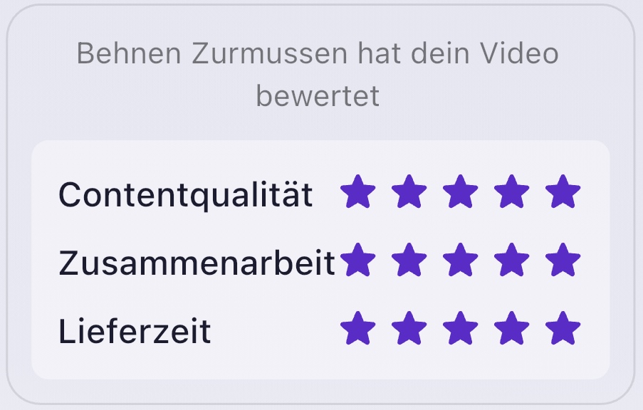Bewertung Behnen Zurmussen